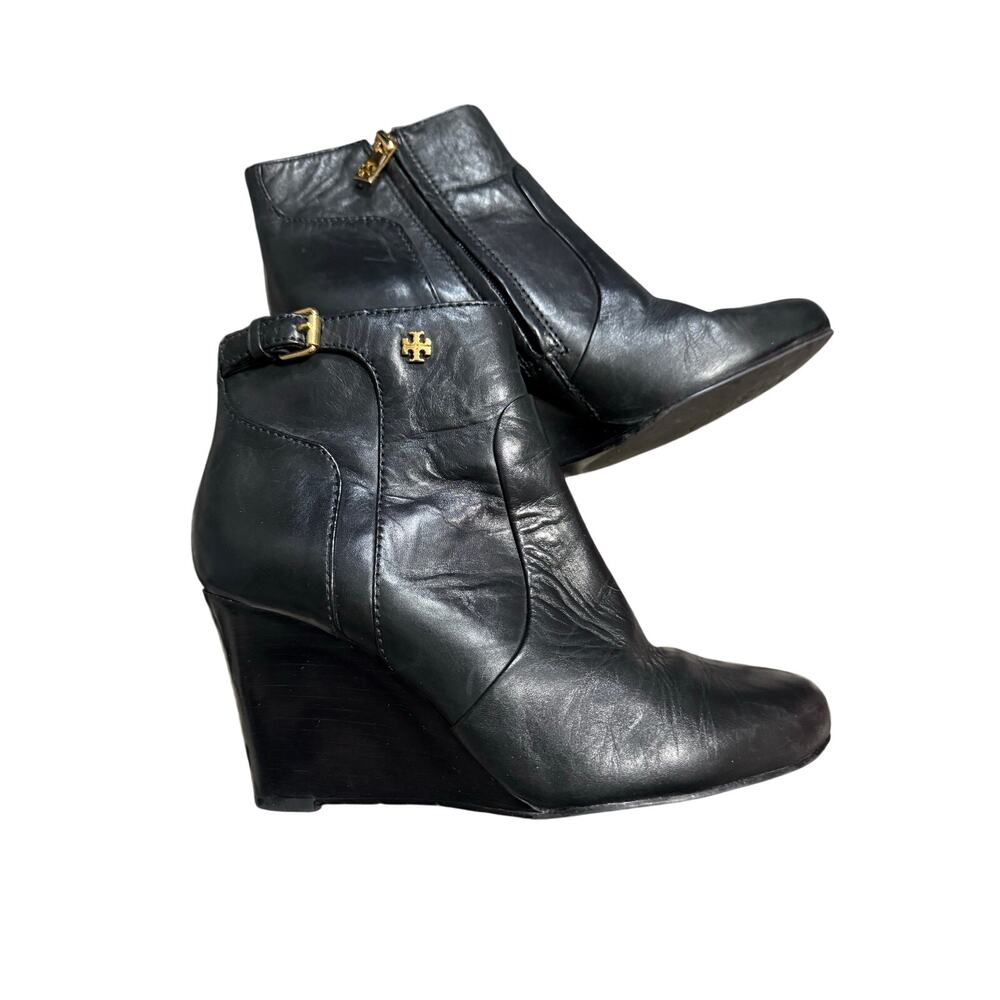 Tory Burch Milan Wedge Bootie Women's Size 7.5